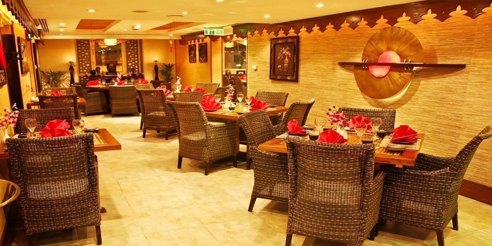Restaurante chino y tailandés silk route Arabian Courtyard Hotel & Spa Bur Dubai