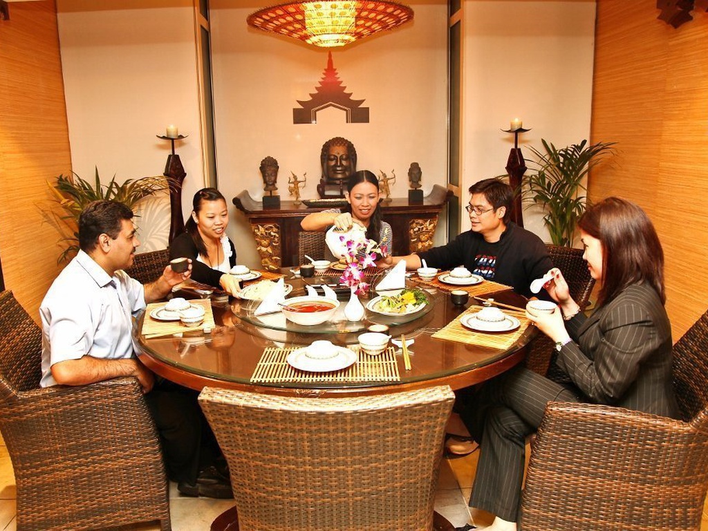 Restaurante chino y tailandés silk route Arabian Courtyard Hotel & Spa Bur Dubai